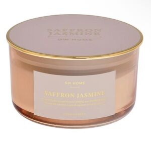 DW Home Saffron Jasmine Large Triple Wick Candle